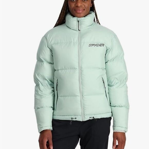 NWT Spyder Womens Windom Down Insulator Jacket Sz Medium Wintergreen - Picture 1 of 8
